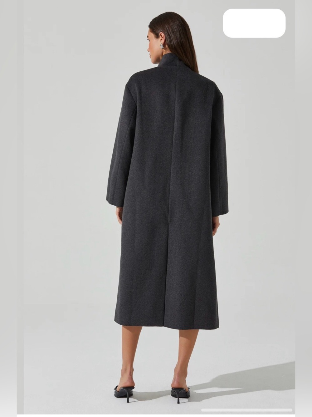 ASTR The Label Londyn Scarf Longline Coat - Picture 6 of 14
